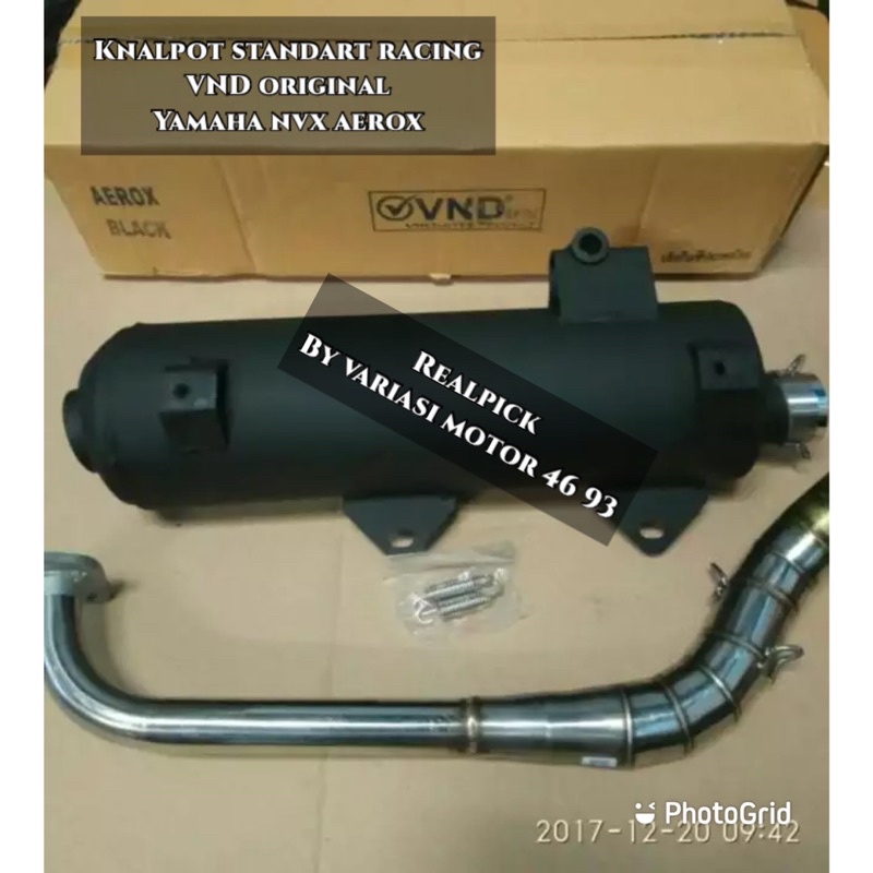 knalpot vnd standart racing aerox old aerox lama VND ORIGINAL