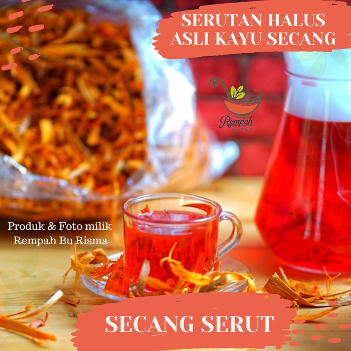 

Teh Secang serut Herbal Siap Saji sappan wood jamu herbal 1 kg (BERKUALITAS)