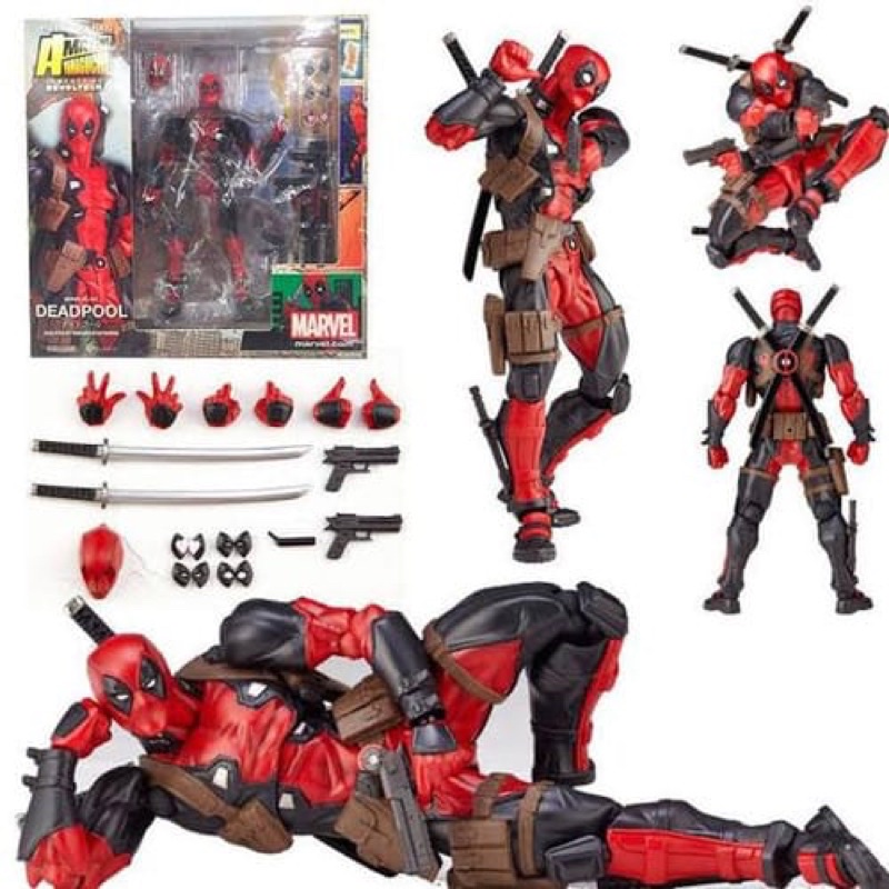 action figure revoltech yamaguchi deadpool