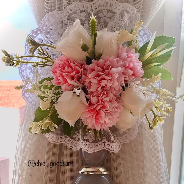 ikat gorden -PINK KISS - TALI GORDEN TASSEL BUNGA