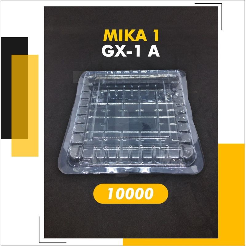 Plastik Mika Tray 5 Pcs Box Plastik Makanan Box Kue Makassar