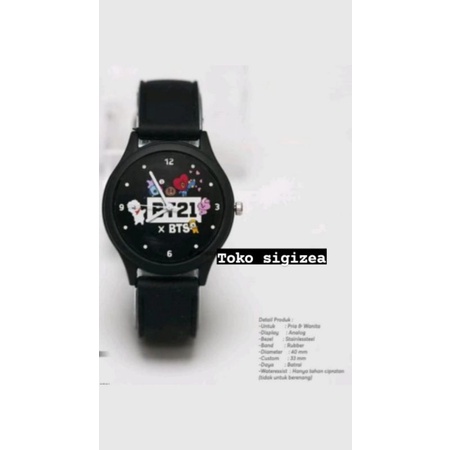 jam tangan edisi BTS bts bt21 jam tangan kpop