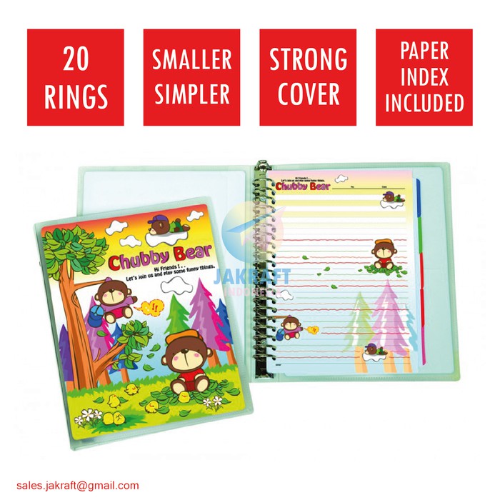 Binder Loose Leaf - Binder Polos - Binder Plastik File Note Joyko Binder Note A5 Plastik Berkualitas