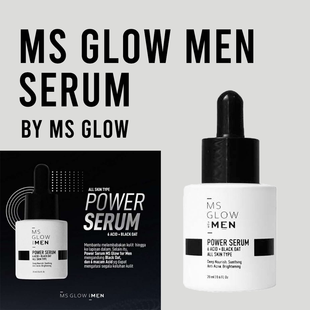 Ecer MS Glow Men Original BPOM MsGlow For Men