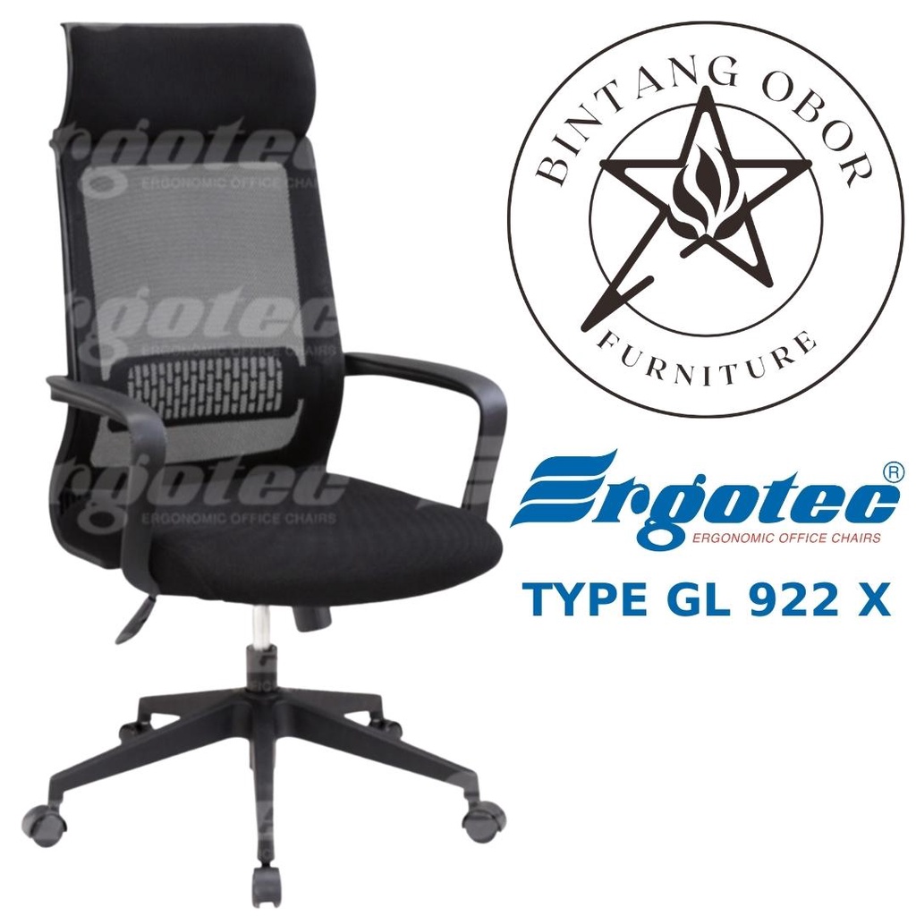 Jual Kursi Kantor Ergotec - Type GL 922 X Indonesia|Shopee Indonesia