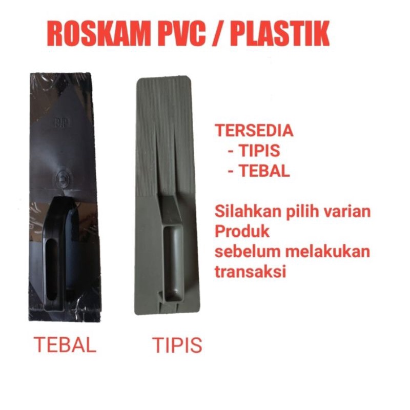 ROSKAM PLASTIK /ROSKAM PVC / SENDOK SEMEN ACIAN