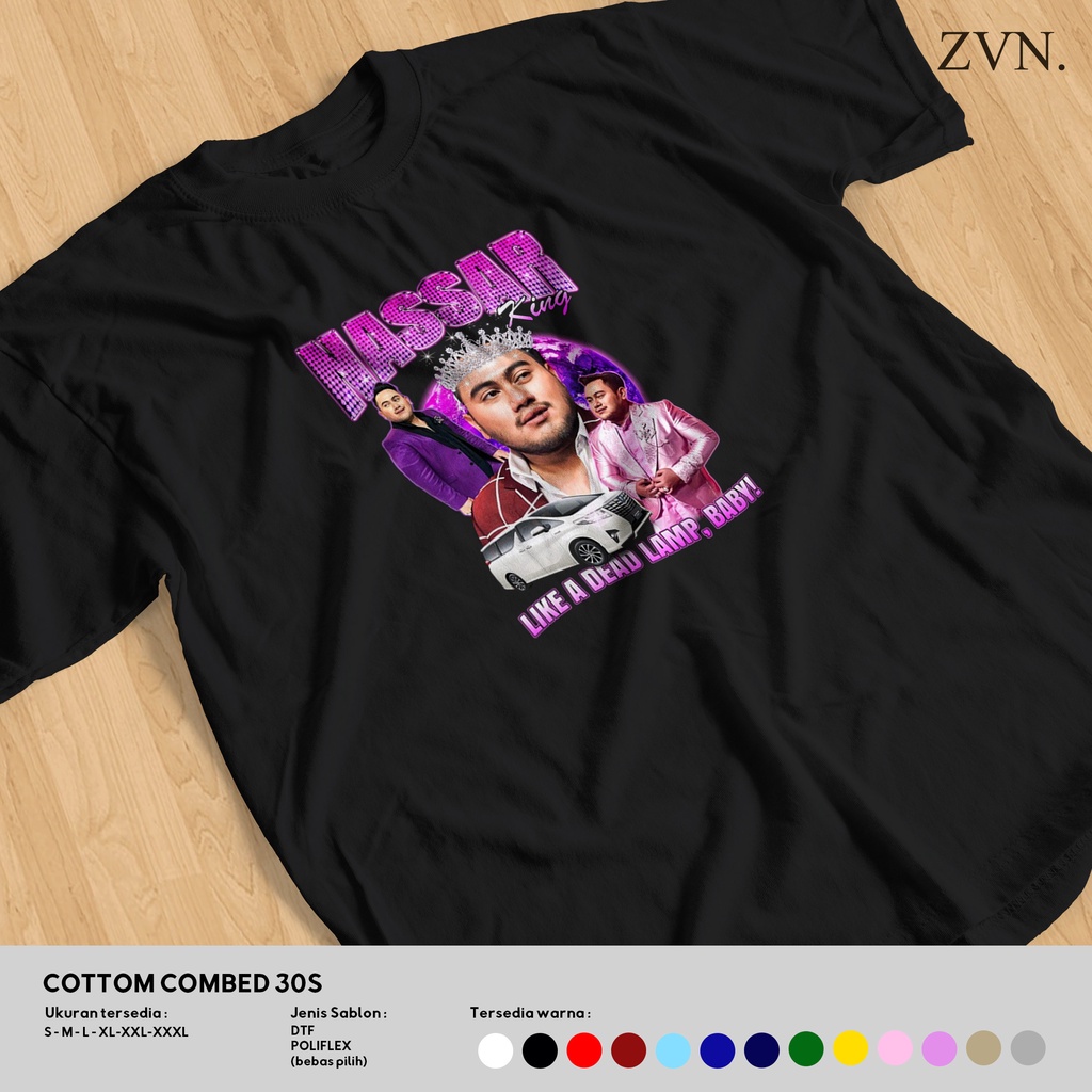 BAJU KAOS VINTAGE AESTHAETIC DISTRO KING NASSAR