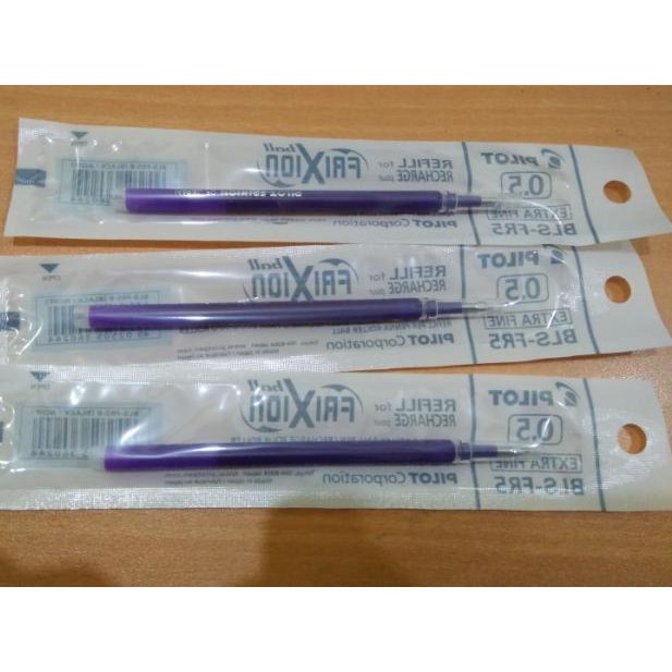

➷ ! Refill isi pulpen frixion pilot 0,5 UNGU/VIOLET ♫