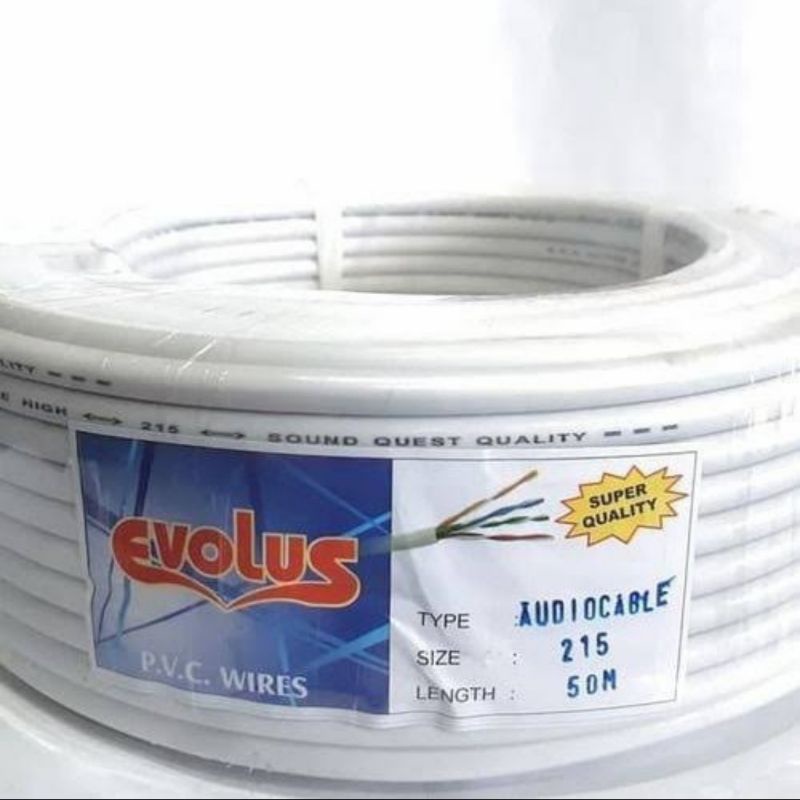 Kabel Serabut BESAR 2x 1,5 : 50 meter