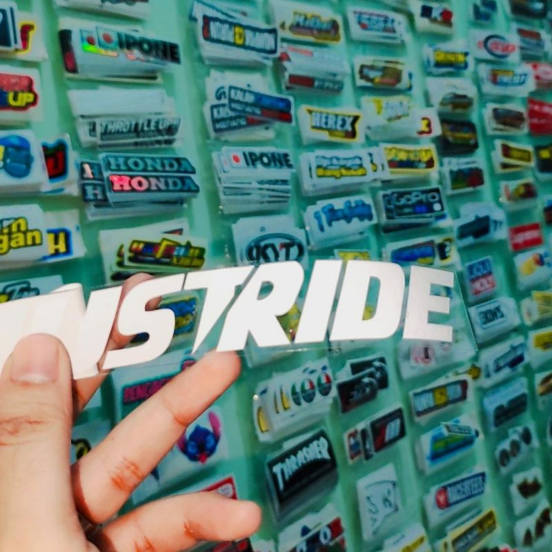sticker cutting JUSTRIDE