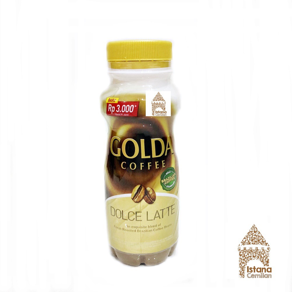 GOLDA Coffee Dolce Latte / Cappuccino 200 ML Kopi Botol