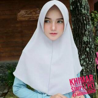  Khimar Simple Pet Antem TERMURAH Harga Grosir Daily 