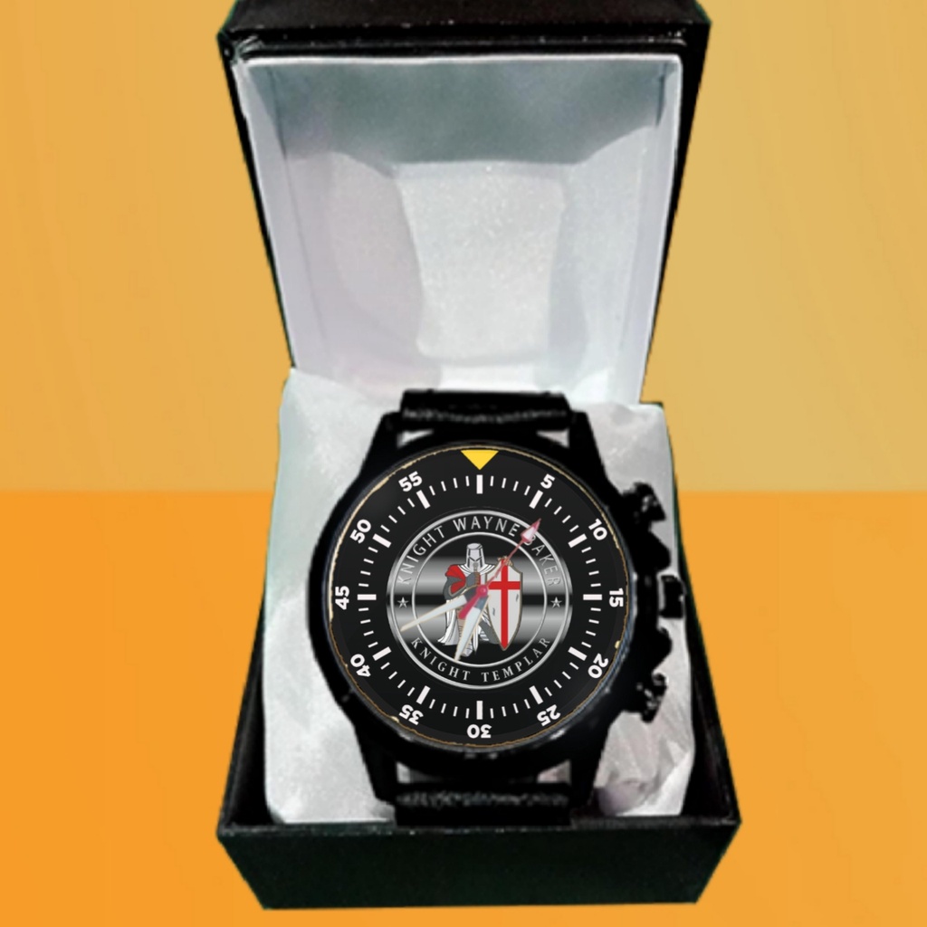 Jam Tangan TEMPLAR KNIGHT LOGO Custom Keren Terbaru 01