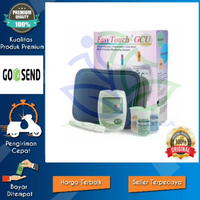 Alat Cek dan Monitor Kesehatan Easy Touch Dual Funtion Gcu Murah Original