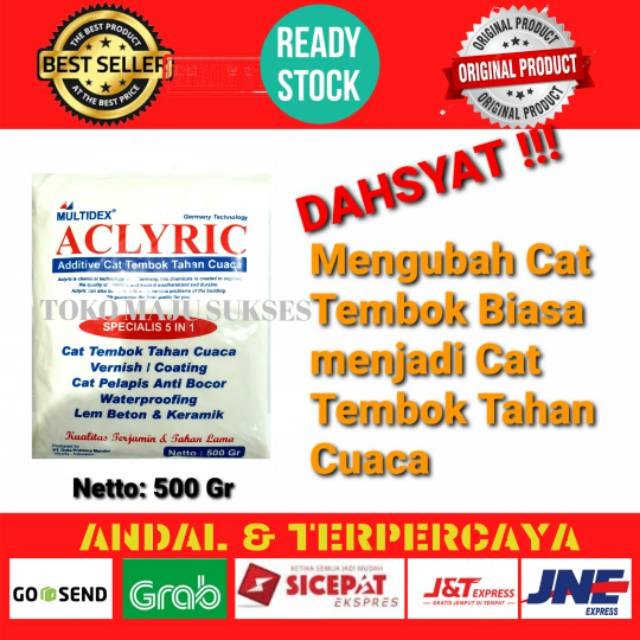 MULTIDEX UBAH CAT  TEMBOK  TAHAN CUACA TAHAN LAMA ANTI BOCOR 