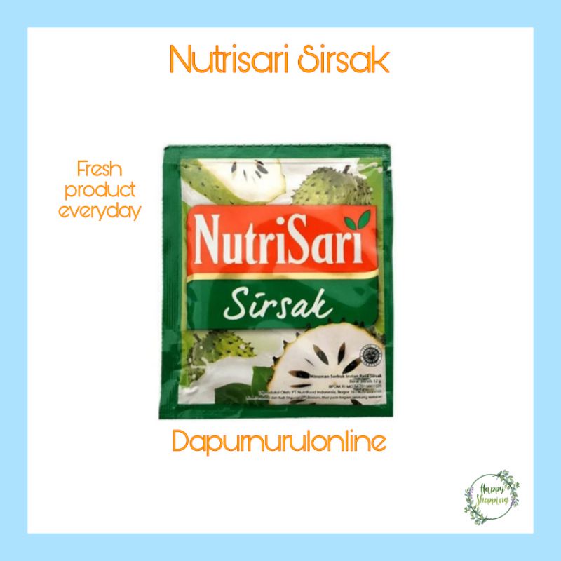 

Nutrisari Sirsak 1 renceng