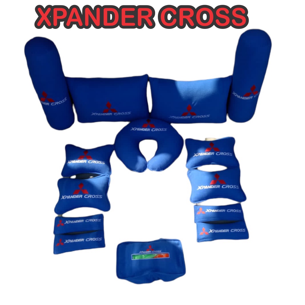 BANTAL MOBIL XPANDER CROSS AKSESORIS MOBIL INTERIOR SANDARAN JOK MOBIL