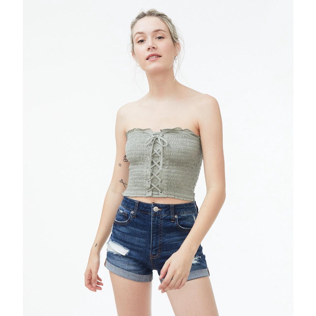 Aeropostale Lace Tube Top