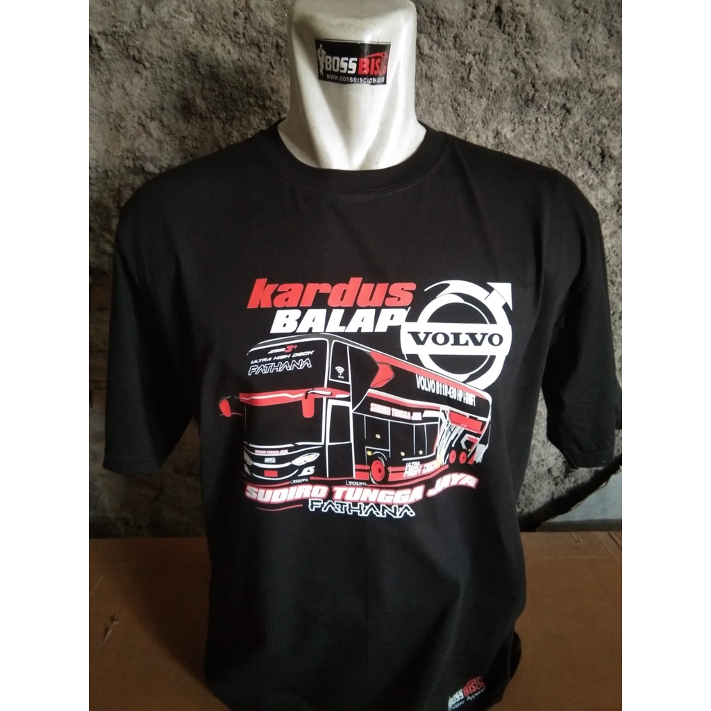 Kaos Bis Bismania Sudiro Tungga Jaya STJ Fathana  Free Gantungan Kunci  & STICKER  BUSMANIA kaos bus