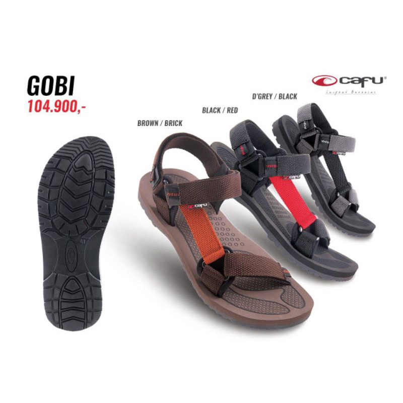 Sandal Gunung Cafu Pria Model GOBI Sendal gunung Cafu for men