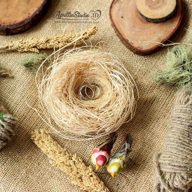 Sangkar Burung Serabut Kelapa