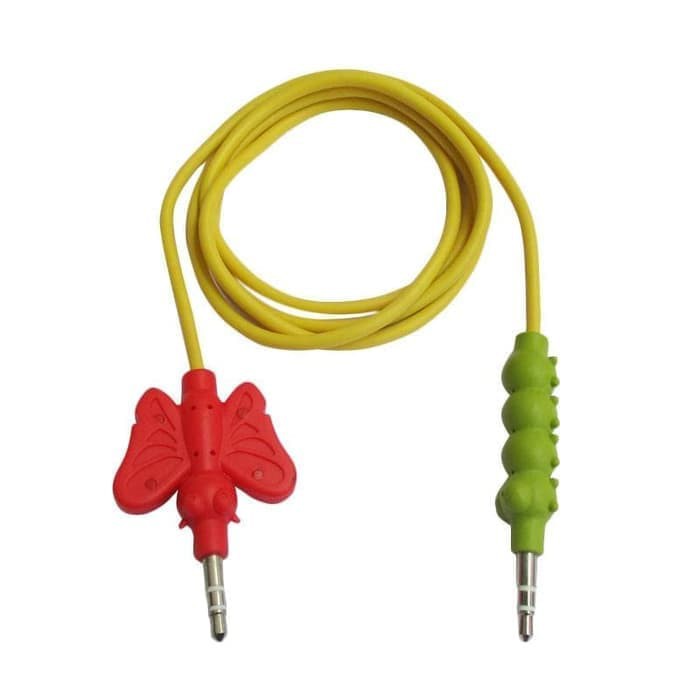 CABLE AUDIO JACK 3.5 TO 3.5 1M GRIFFIN KAZOO KABEL AUX MALE TO MALE