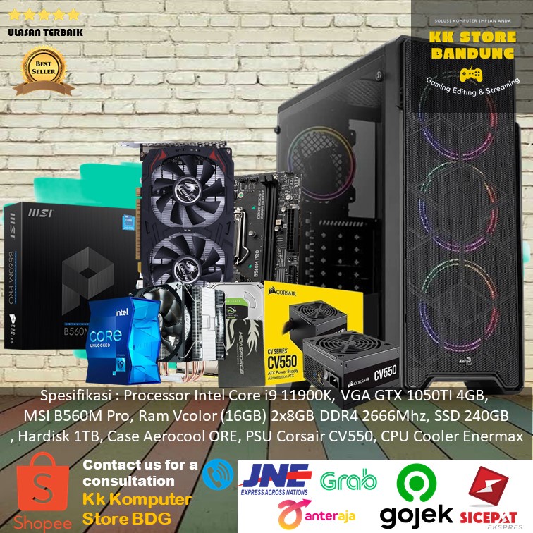 PC RAKITAN INTEL CORE I9 11900K GEN 11 Pesanan Link 2