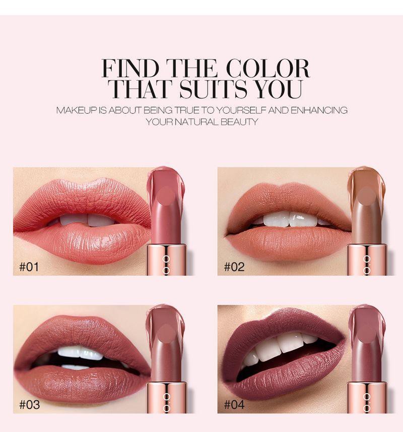 (READY &amp; ORI) O.TWO.O OTWOO 12 Color Nude Rich Velvet Shaping Moisturizing Lip Lipstick 9992