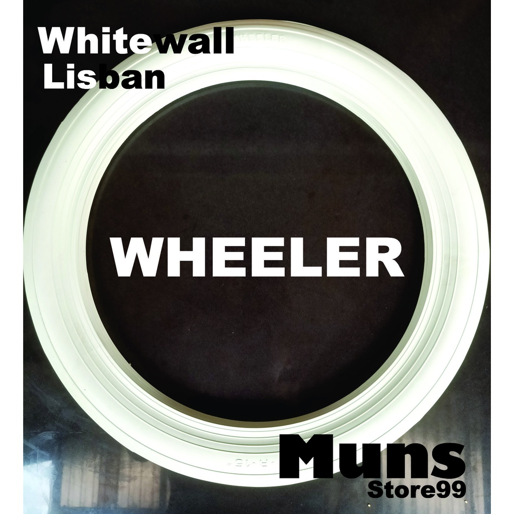 BEST SELLER Lisban Lis Ban WHEELER list ban Karet Ban White wall Whitewall Ban Mobil Velg Mobil Ring