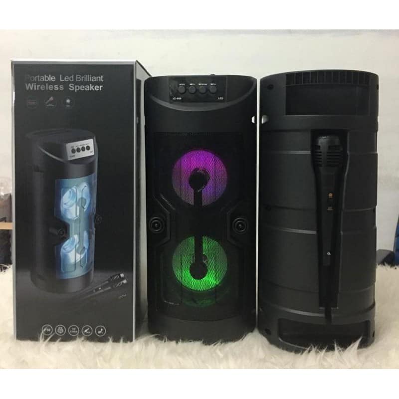 SPEAKER BLUETOOTH MIC KARAOKE / SPEAKER AKTIF YD 808 / YD 809 BONUS MIC