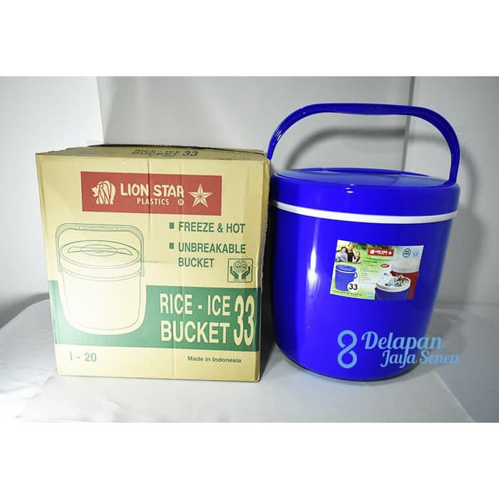 "Termos Nasi 33 Liter | Termos Es Lion Star 33 LITER (GOJEK/ GRAB ONLY)"