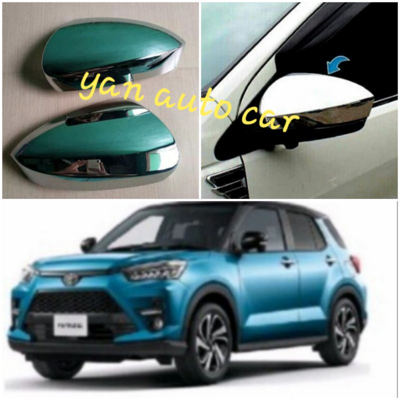 Cover Spion Chrome Toyota Raize/ Rocky Full Chrome