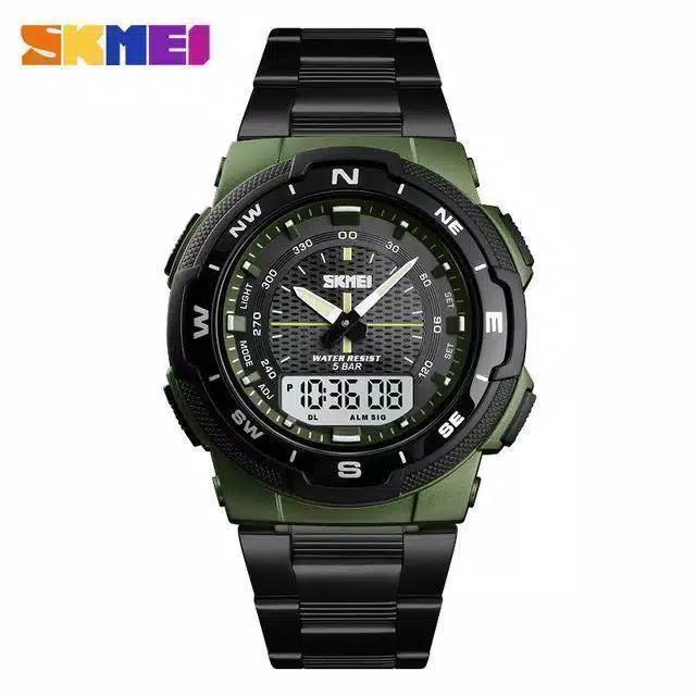 SKMEI 1370 ORIGINAL Jam Tangan Pria SKMEI Digital Analog
