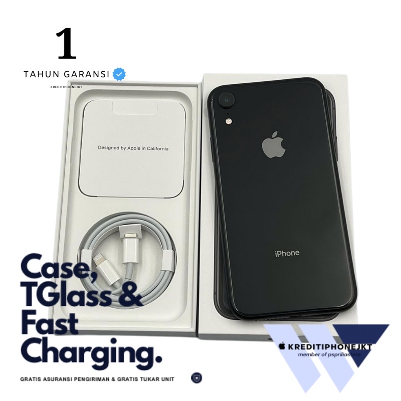 PROMO TERBATAS IPHONE XR 64GB/128GB FULLSET - GARANSI 1TAHUN-6