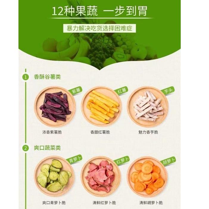 

[KODE PRODUK E9SSD8297] snack sayuran buah kering cemilan sehat