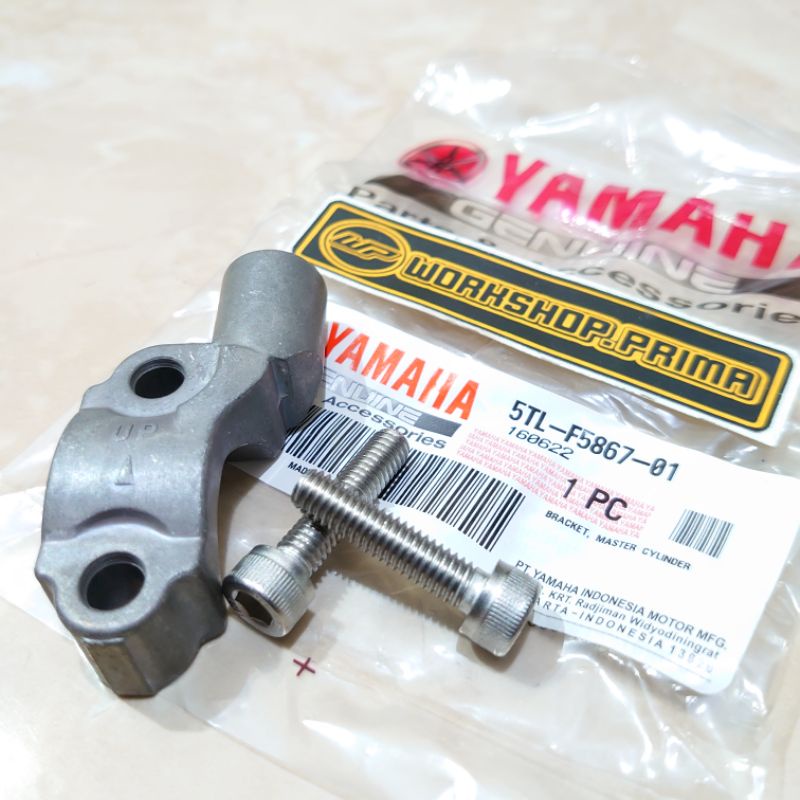 DUDUKAN BREKET PEGANGAN SEPION SPION KANAN NOUVO LELE NOUVO Z ORIGINAL ASLI YAMAHA