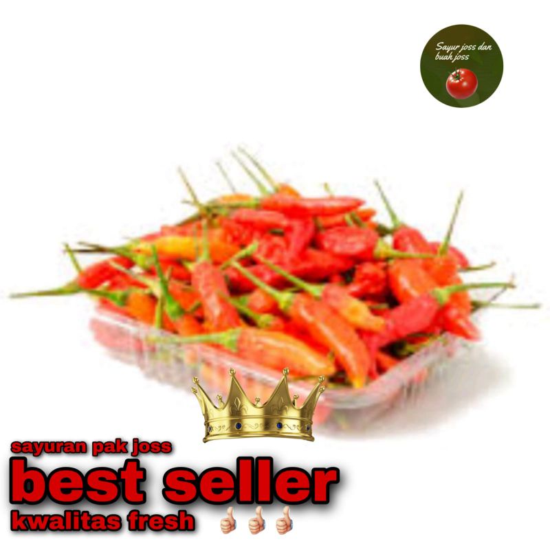 

cabe rawit merah 250gr