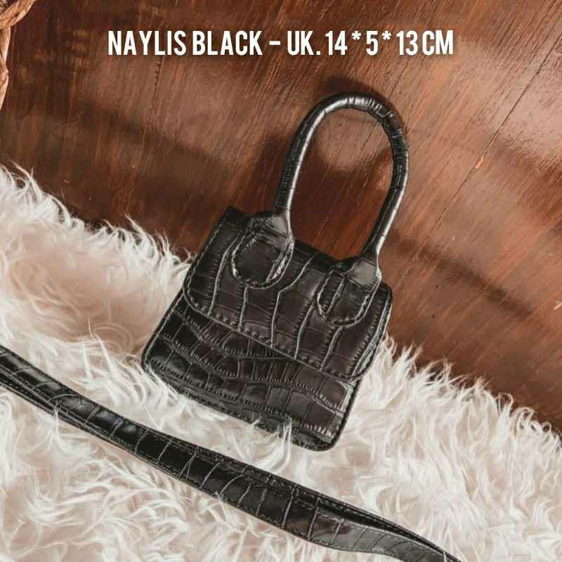 7.7 MEG SALE - TAS SELEMPANG MINI / TAS CROCO FASHION KOREA / TAS WANITA MINI / TAS SELEMPANG WANITA - AQA COLLECTION - tasready