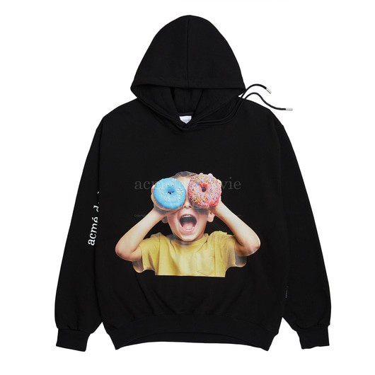 ADLV Baby Face Donut 5 Hoodie Black