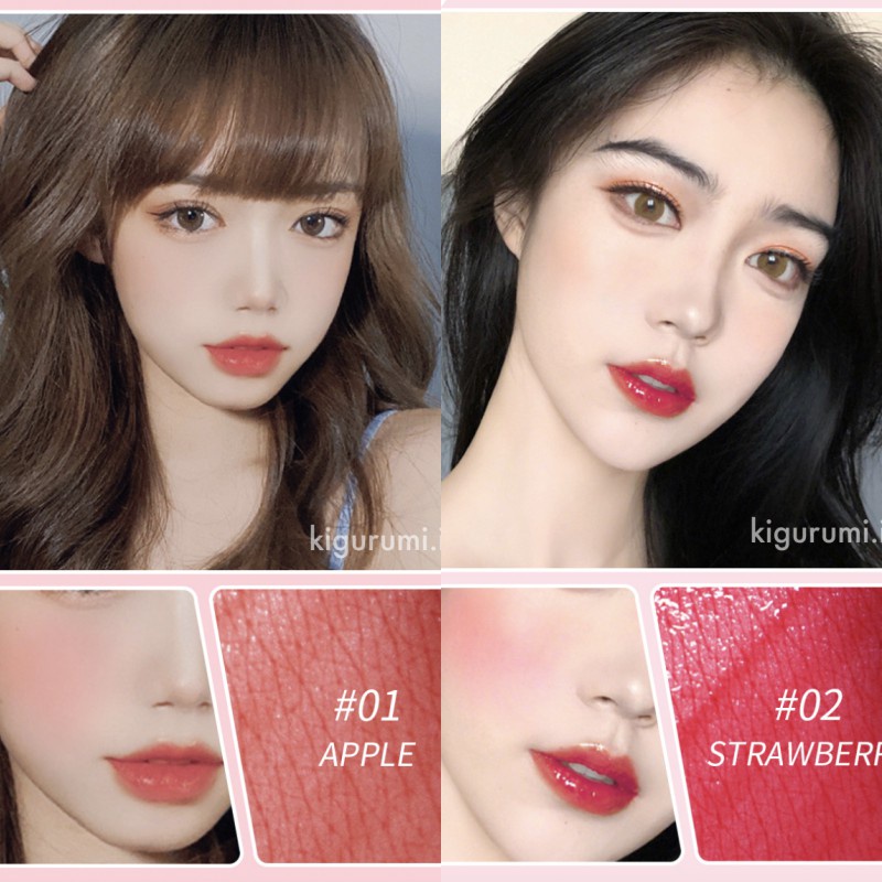 BAYFREE cheek &amp; lip tint Waterproof/Tahan Lama and sweatproof long-lasting makeup KM003