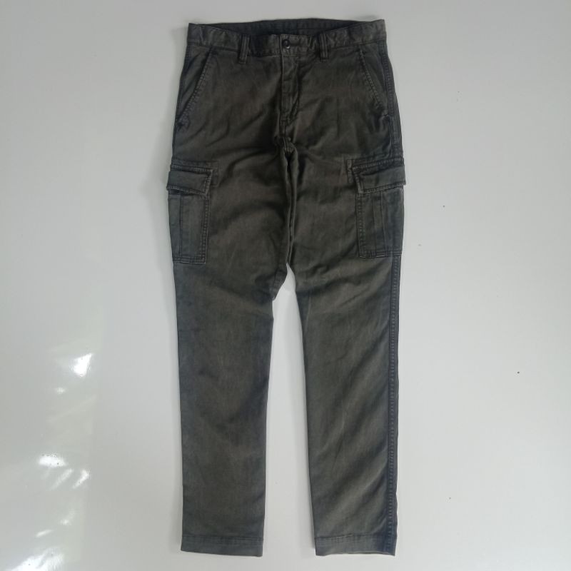 celana panjang cargo Uniqlo second original