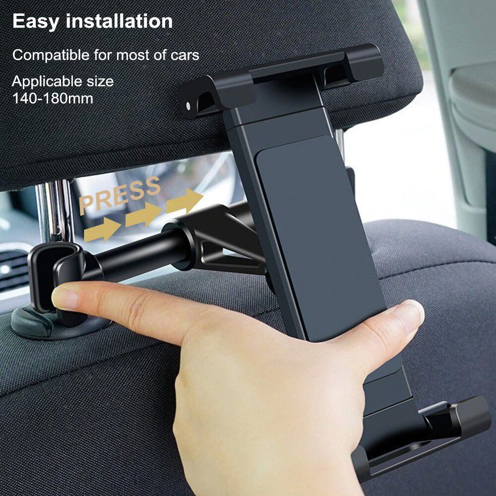 Car Back Seat Headrest Mount Phone Holder HP Tablet iPad Jok Mobil 360