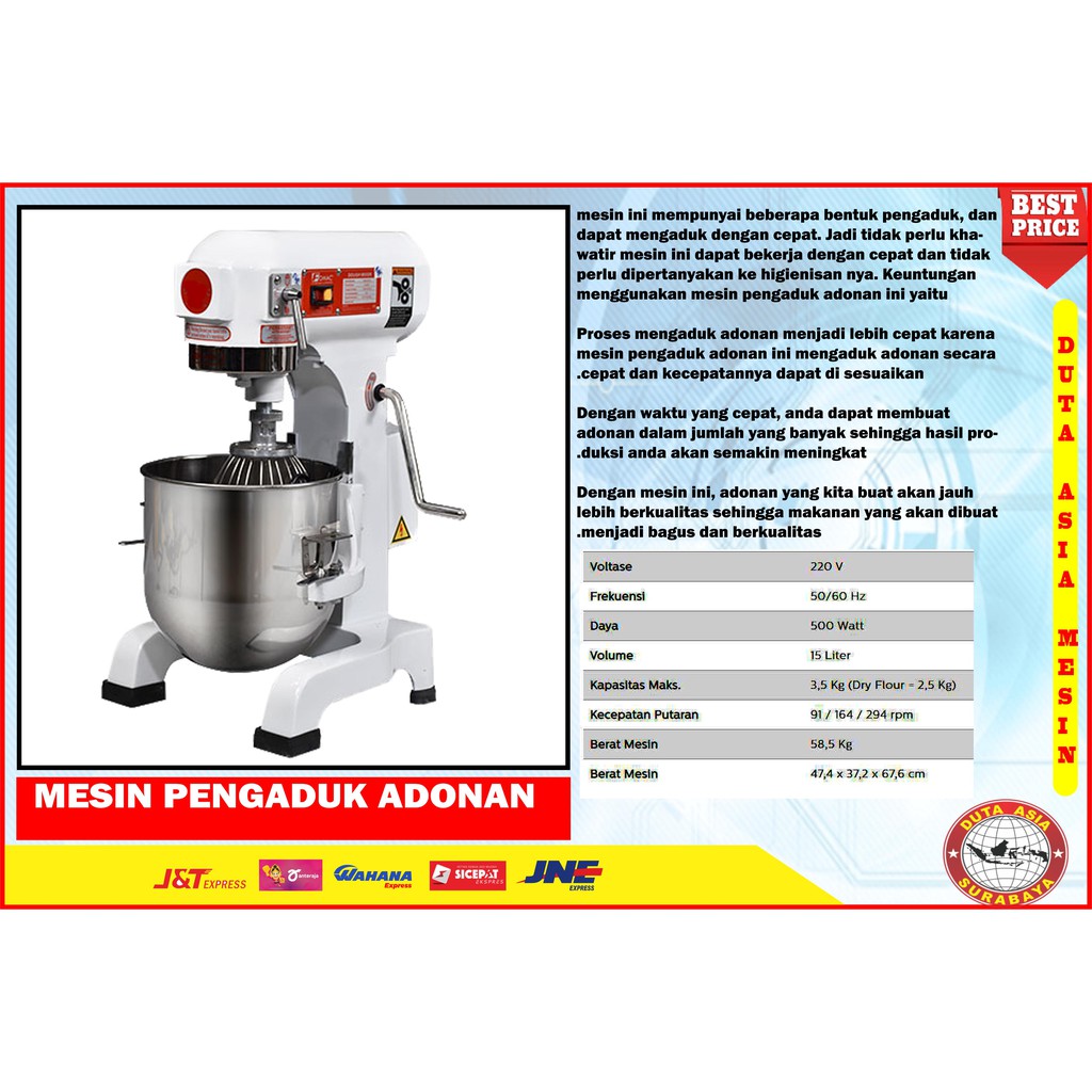 MIXER PENGADUK ADONAN