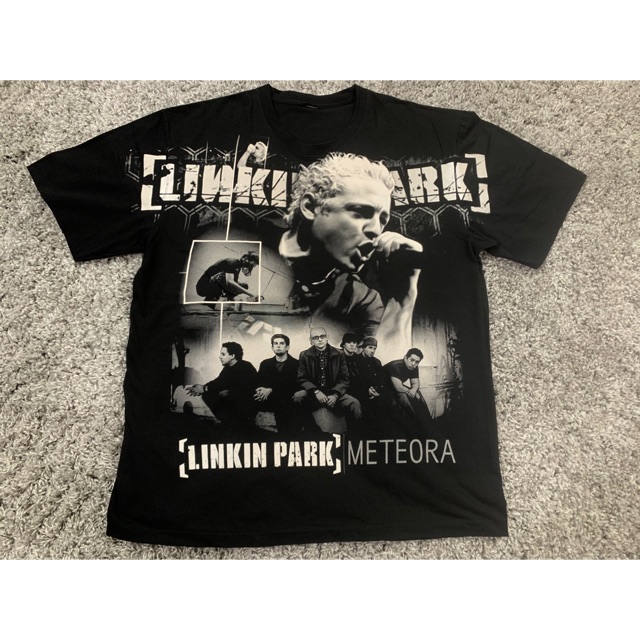 Baju Kaos Tshirt Linkin Park Meteora Vintage Original