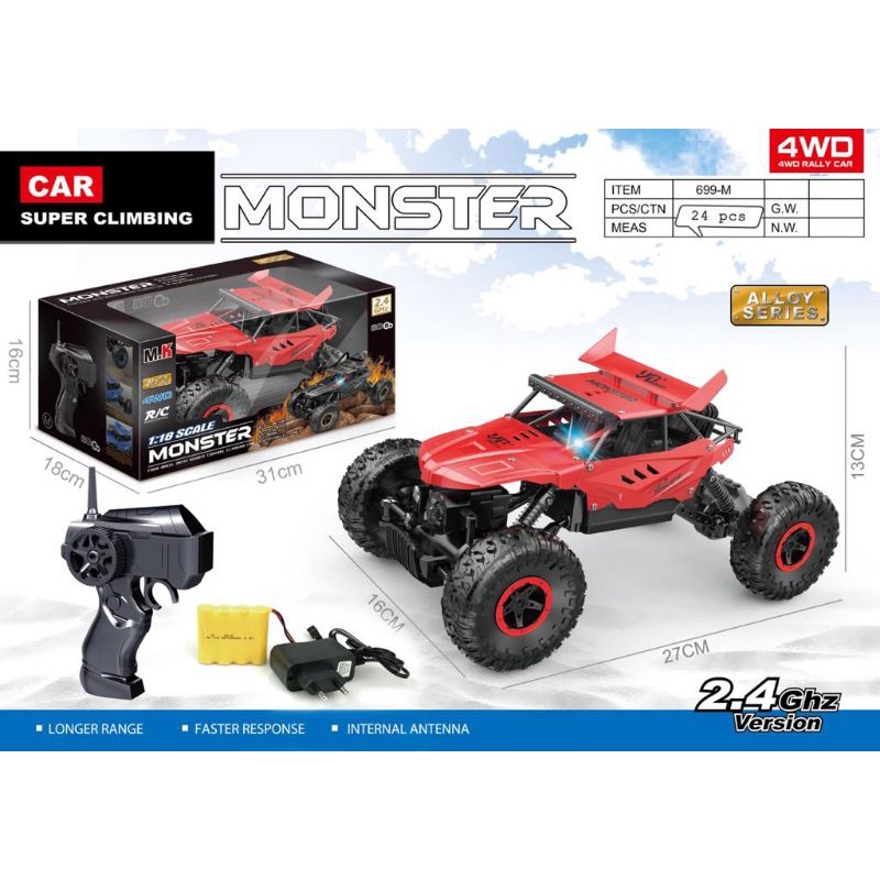 MOBIL RC MONSTER BODY BESI MOBIL REMOT MONSTER