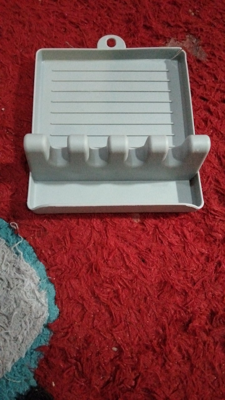 Tatakan Alas Spatula Sendok Sutil Tutup Panci Alat Dapur - Hijau