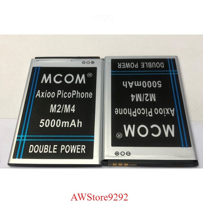 Mcom Battery Batre Baterai Double Power Mcom Axio Axioo Picophone M4 M4U Plus