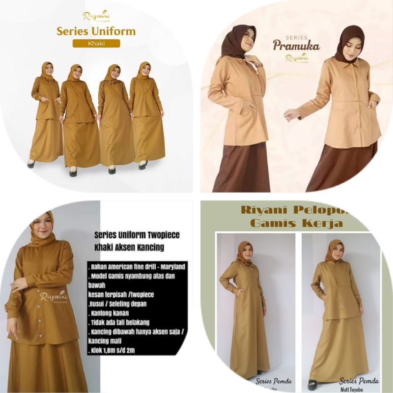 Gamis Kerja Riyani