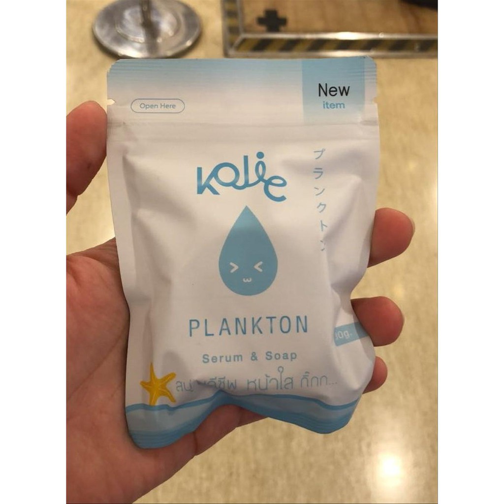 [ORI] Kojic Plankton Sabun Muka Original Thailand Plankton Soap Sabun Cuci Muka Pemutih Wajah AMPUH