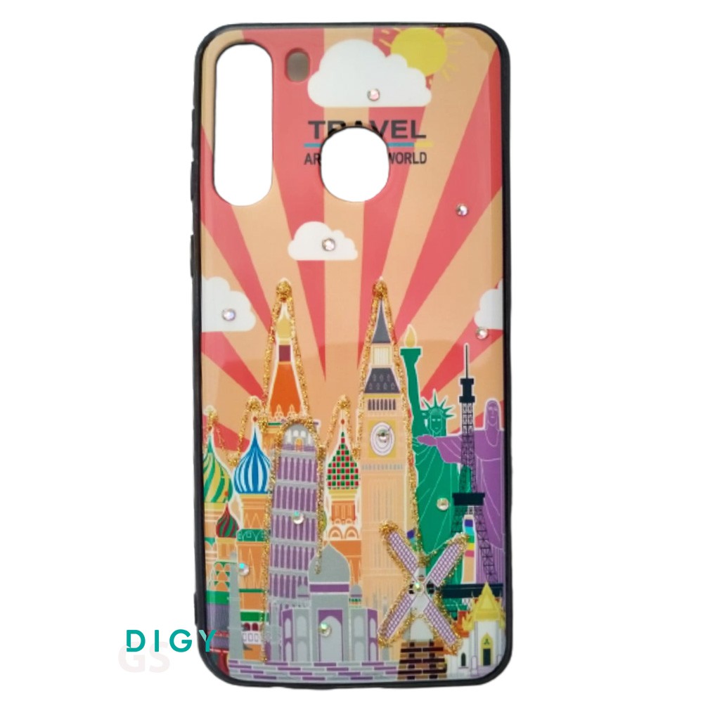 Hardcase Fuze Diamond Glitter Karakter case SAMSUNG A21 Premium Quality